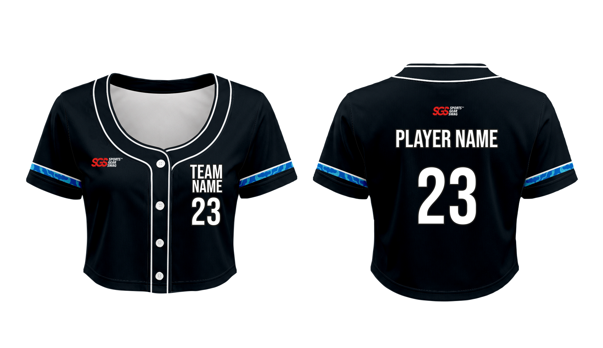 Custom iconic cropped adult youth unisex baseball jersey - Cropped-baseball-jerseys