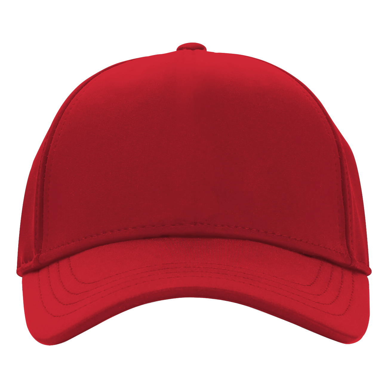 Custom adult youth unisex deep red cap - Caps