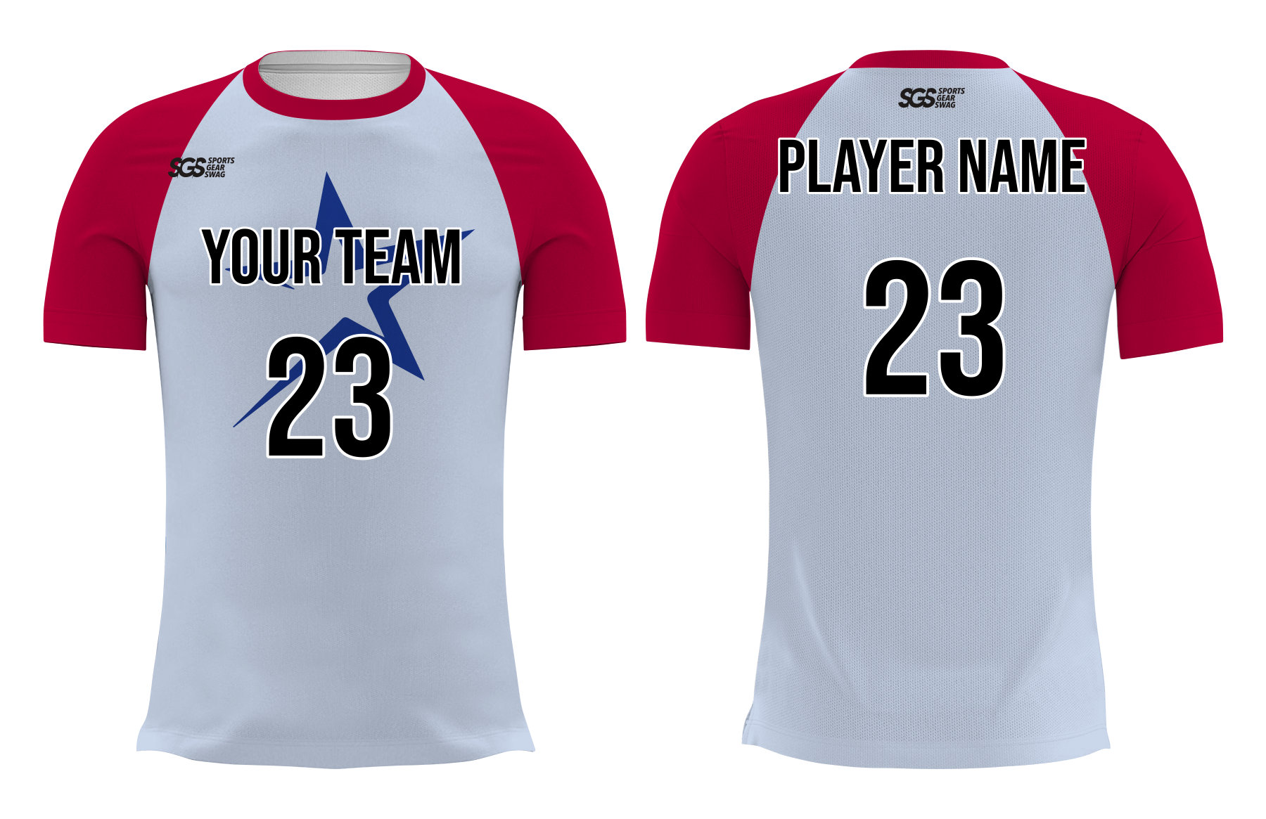 Custom moving star adult youth unisex volleyball jersey - Jersey