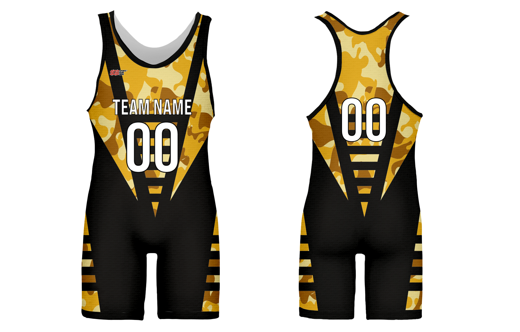 Custom adult youth unisex powerlifting suits foliage - Powerlifting-singlets