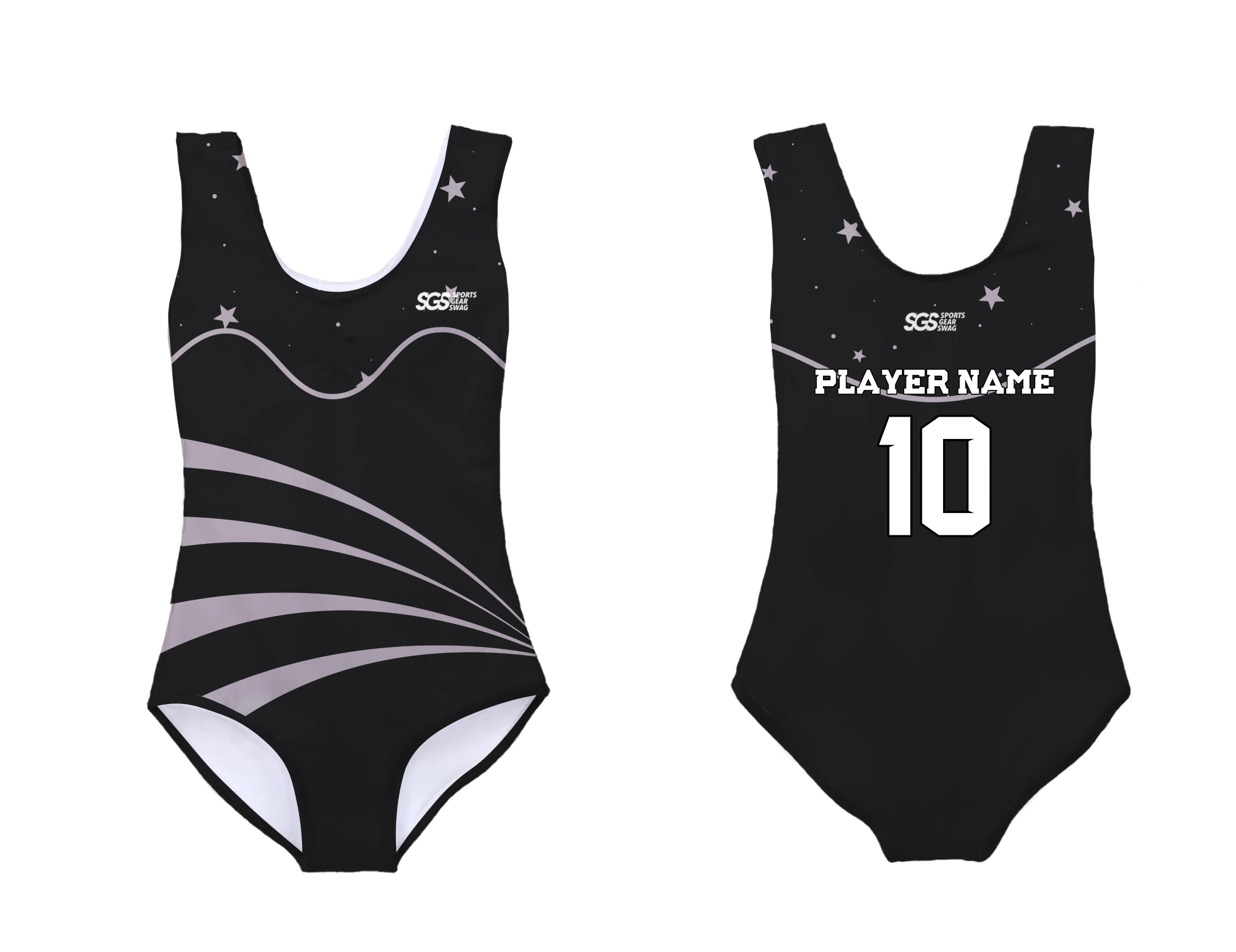 Custom sleeveless gymnastic uniform adult youth cosmic pulse - Gymnastics-uniforms
