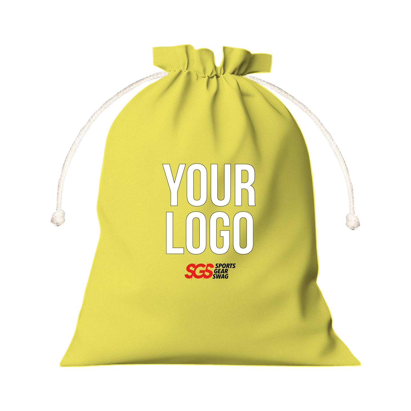 Custom drawstring tote bag luminous glow - Drawstring-tote-bags