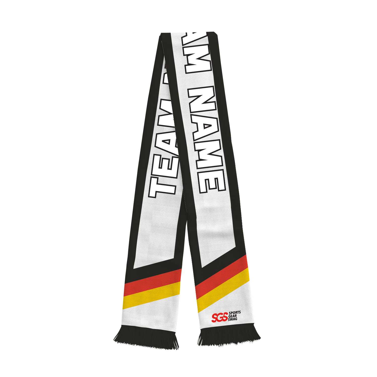 Custom fan scarf deutschland radiance - Fan-scarves